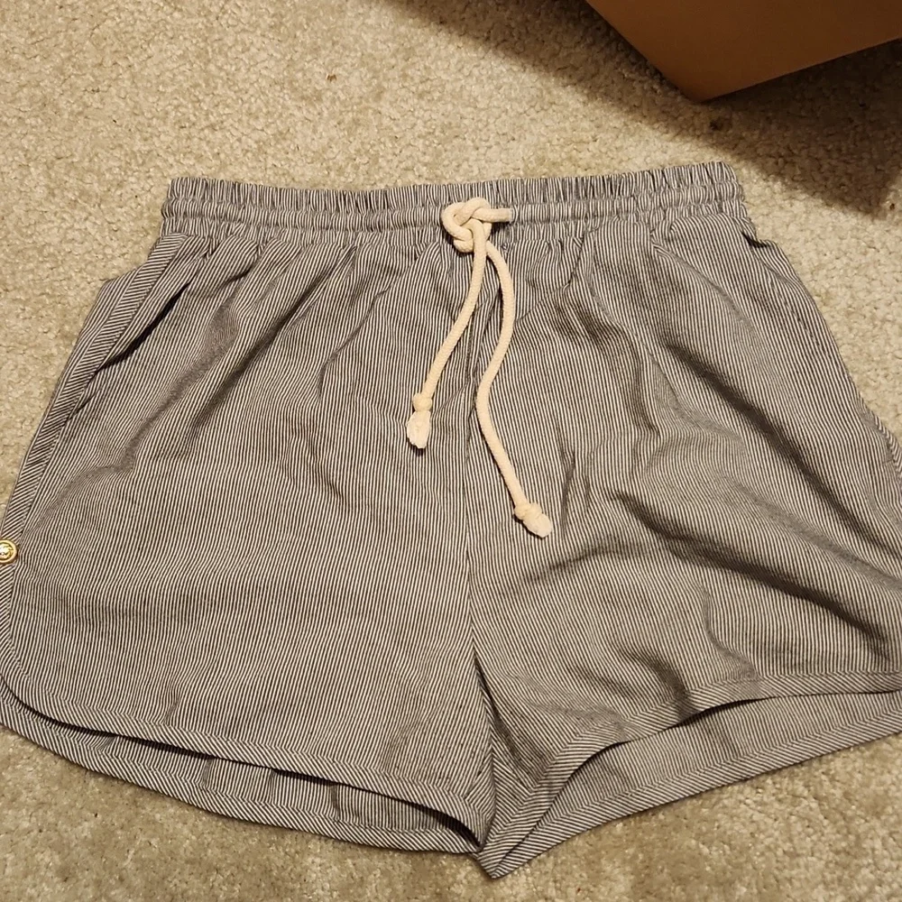 Cezele CZ Collection Shorts Size M Striple Sailor Womens